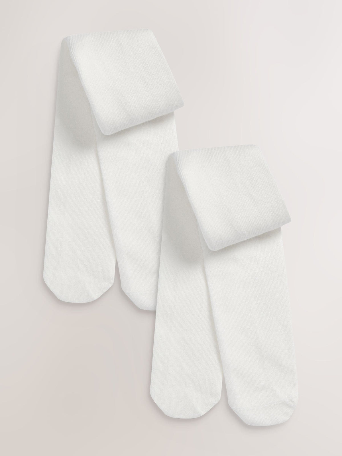 Ecru Baby Tights 2 Pack