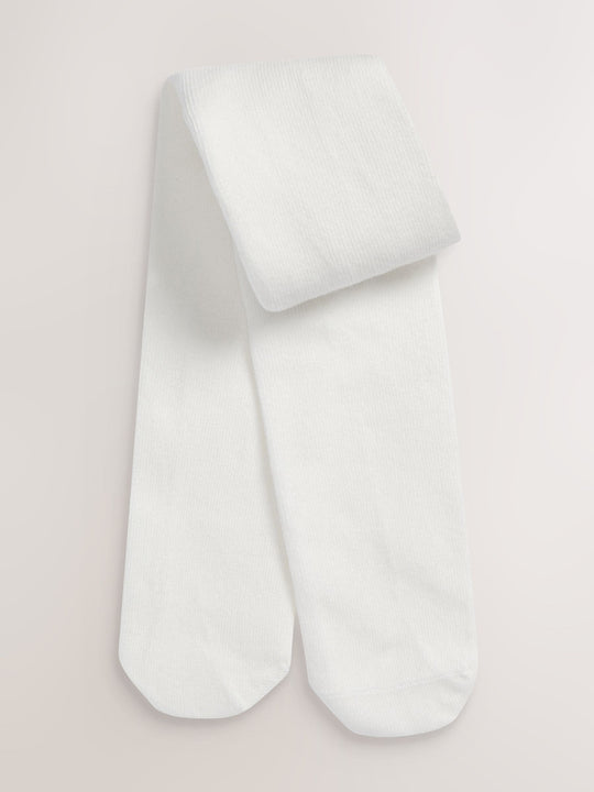 Ecru Baby Tights 2 Pack