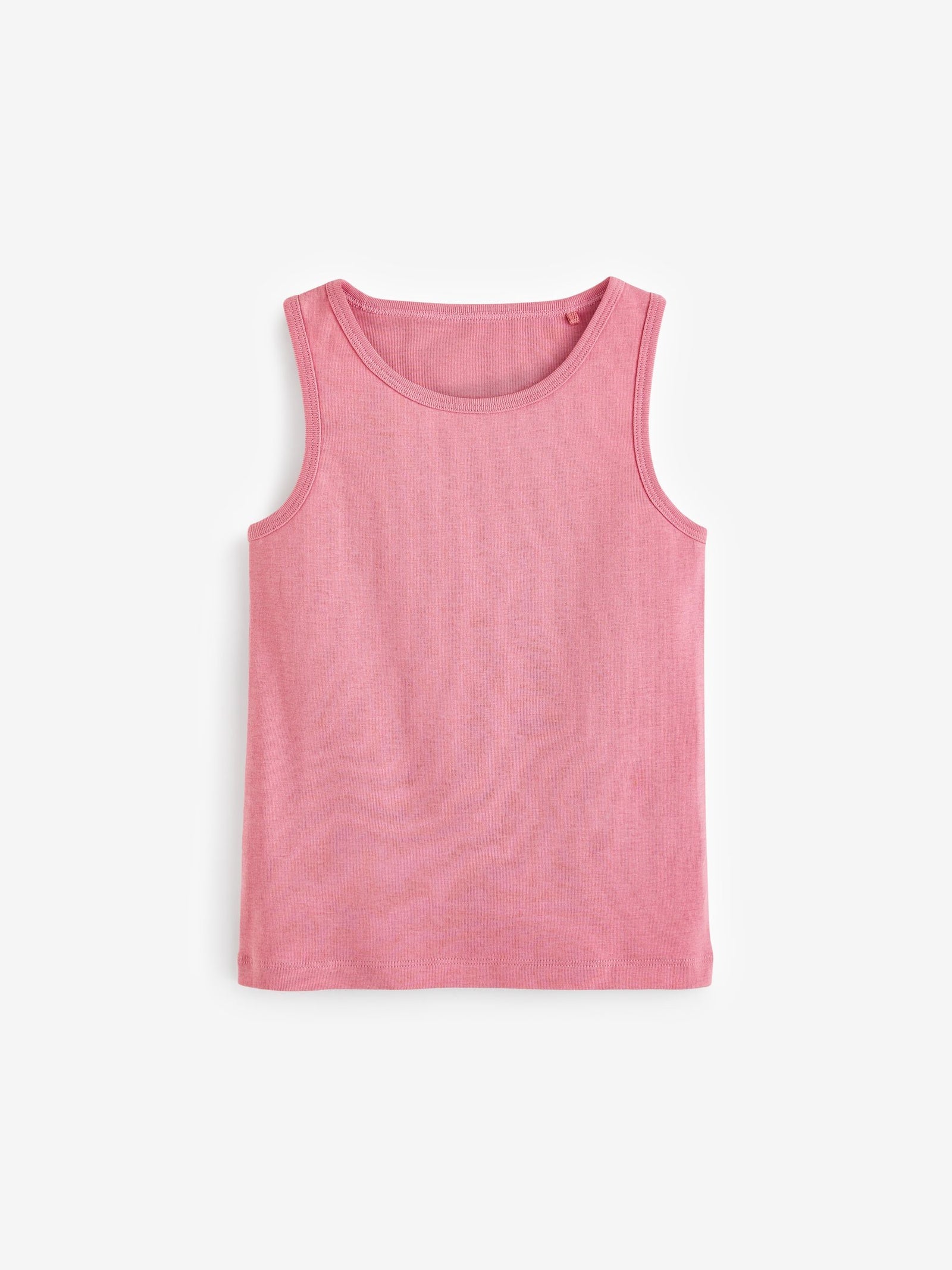 Multi Pastel 100% Cotton Vests 5 Pack (1.5-16yrs)