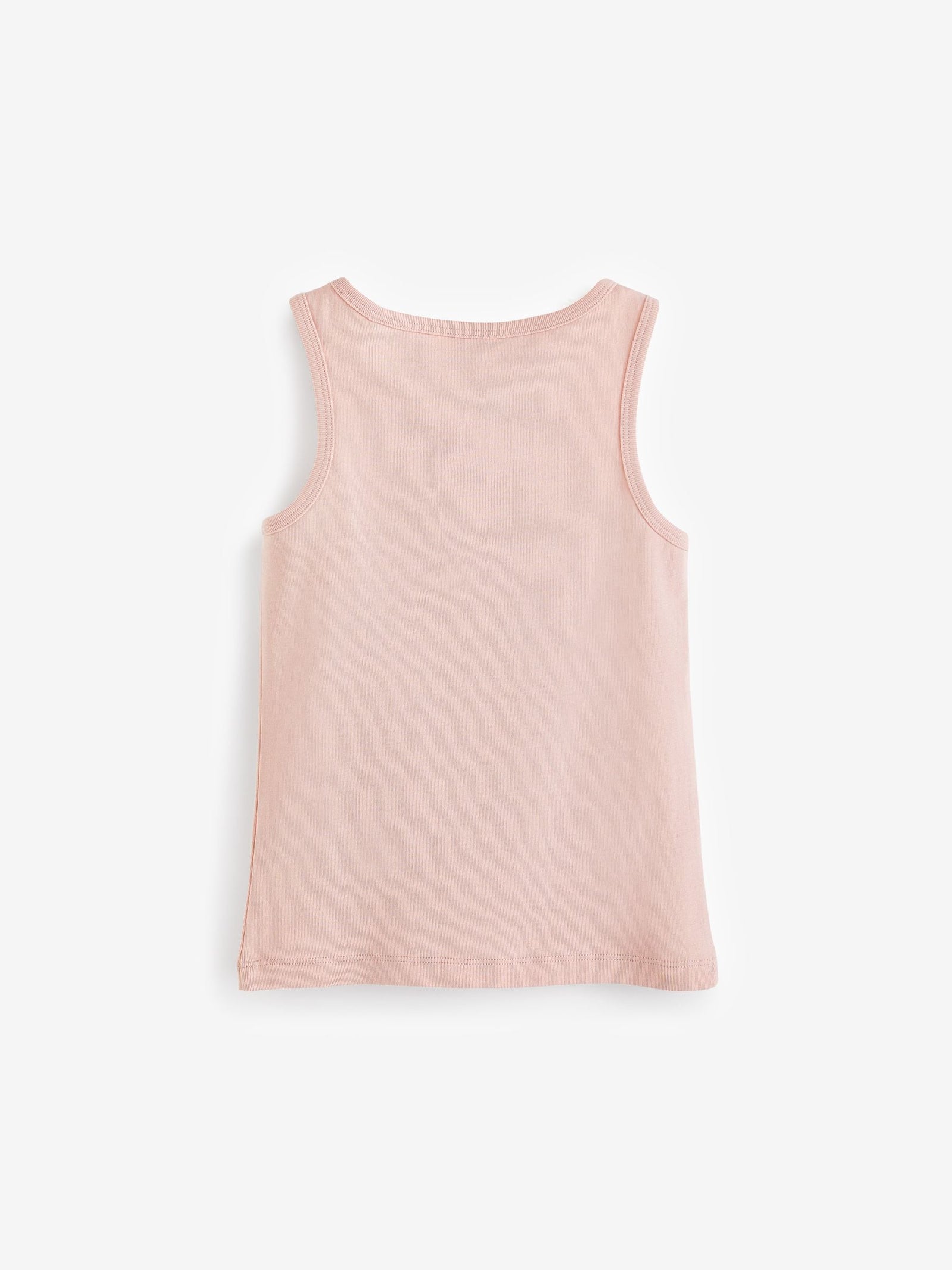 Multi Pastel 100% Cotton Vests 5 Pack (1.5-16yrs)