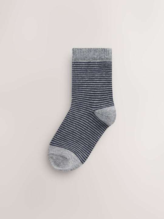 Multi Stripe Cotton Rich Socks 7 Pack