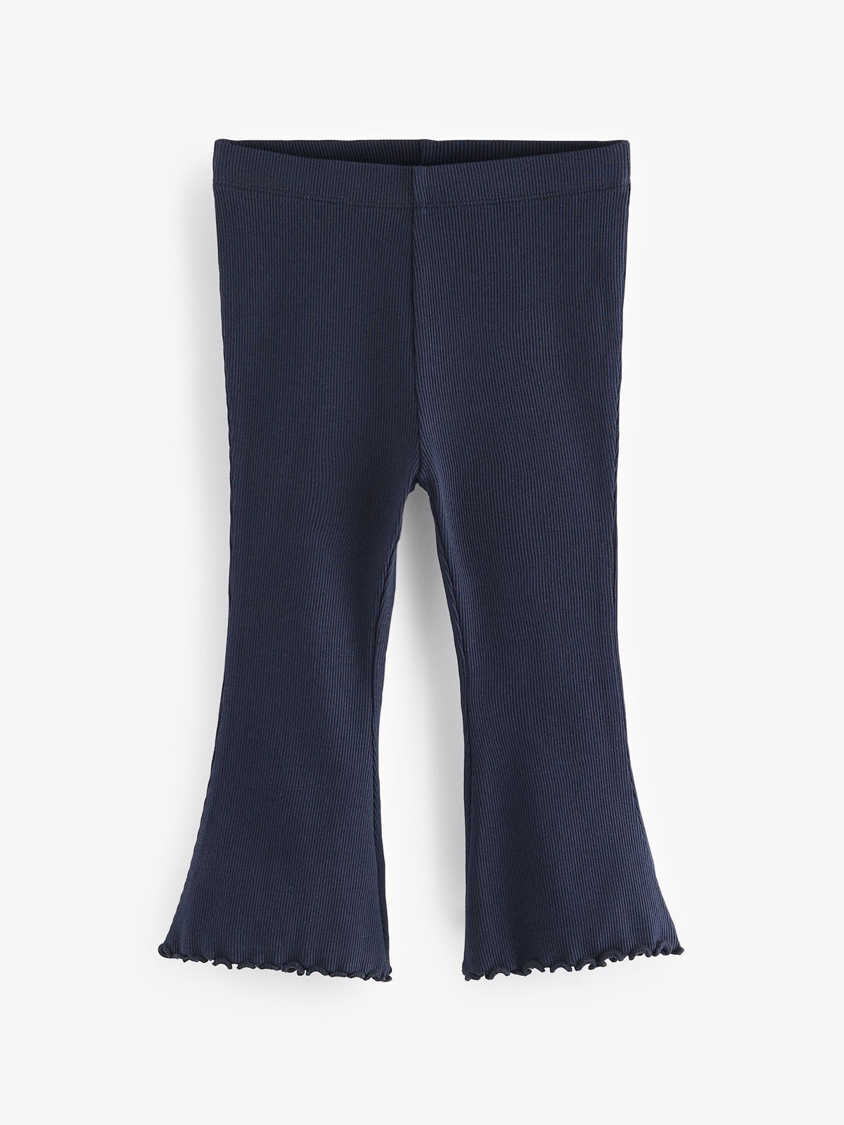 Navy Rib Flare Leggings (3mths-7yrs)