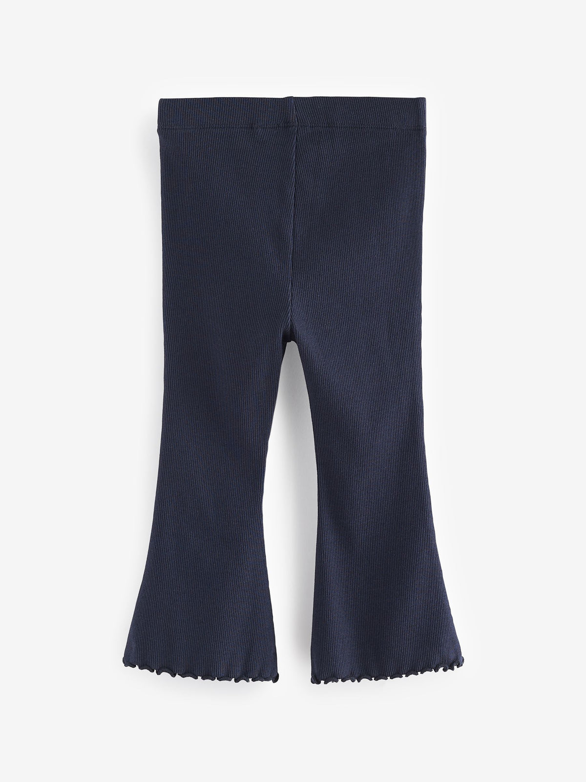 Navy Rib Flare Leggings (3mths-7yrs)