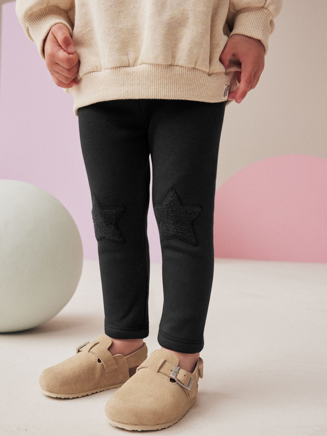 Black Cosy Fleece Lined Leggings