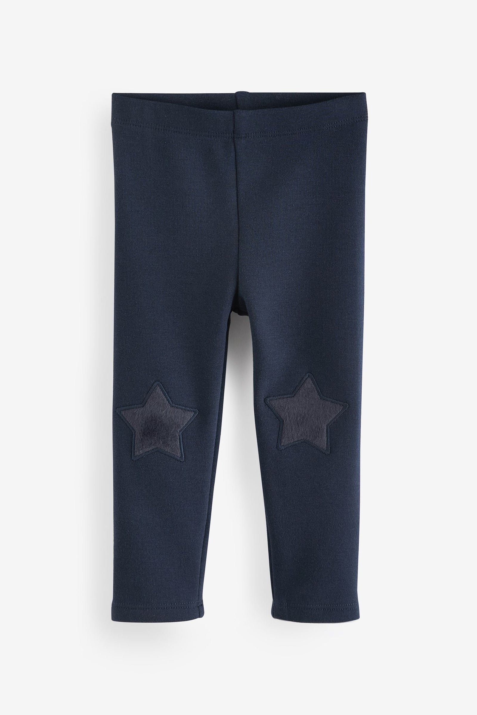 Navy Cosy Fleece Lined Leggings