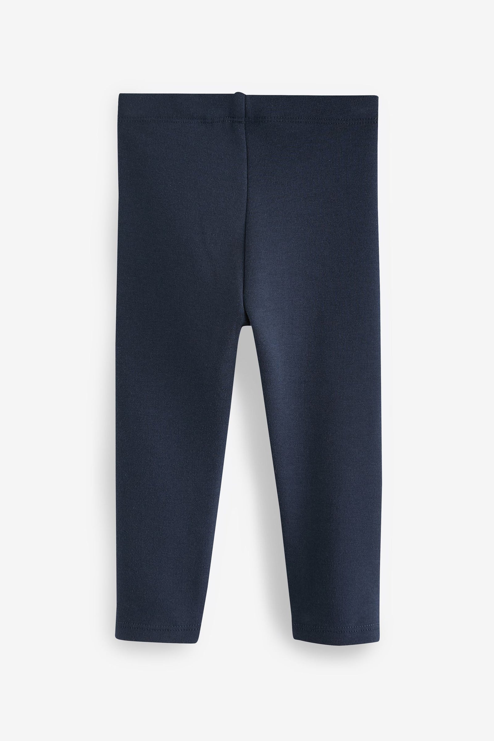 Navy Cosy Fleece Lined Leggings