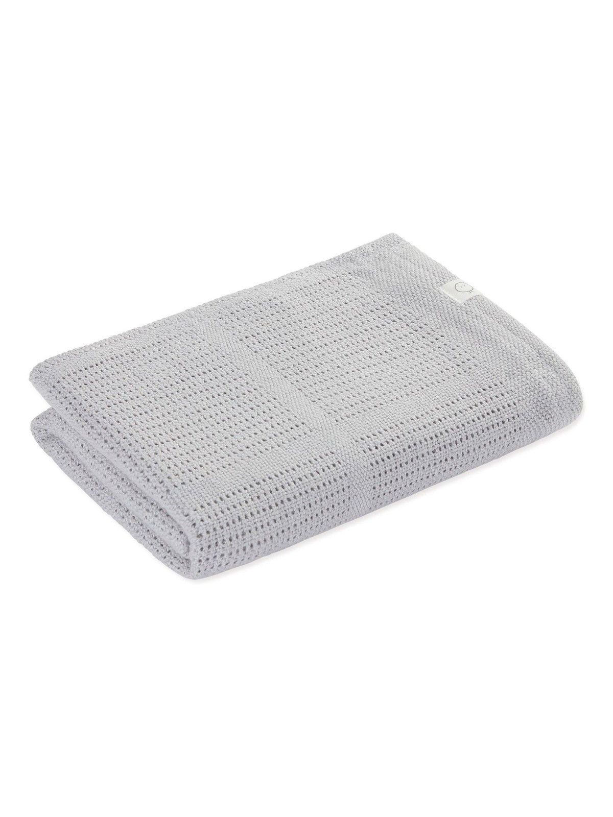 MORI Grey Blend Cellular Baby Blanket