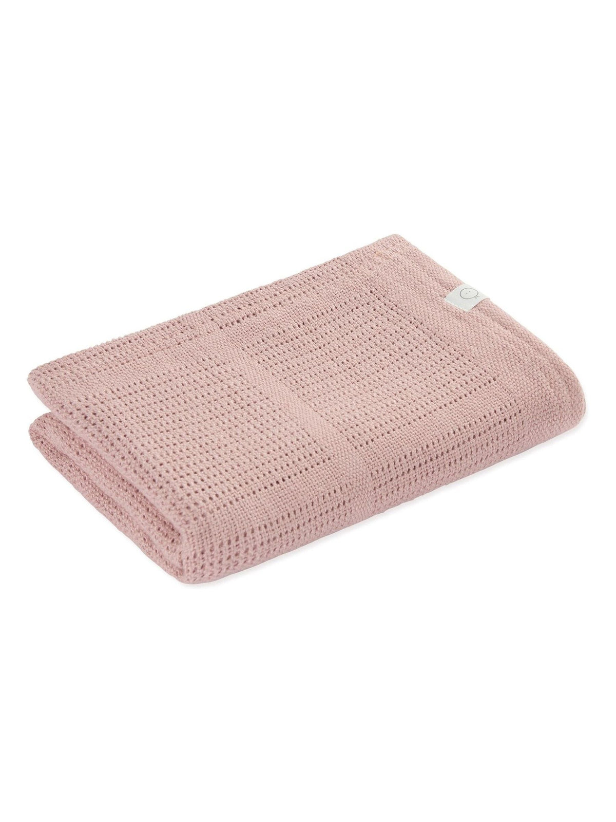 MORI Rose Pink Blend Cellular Baby Blanket