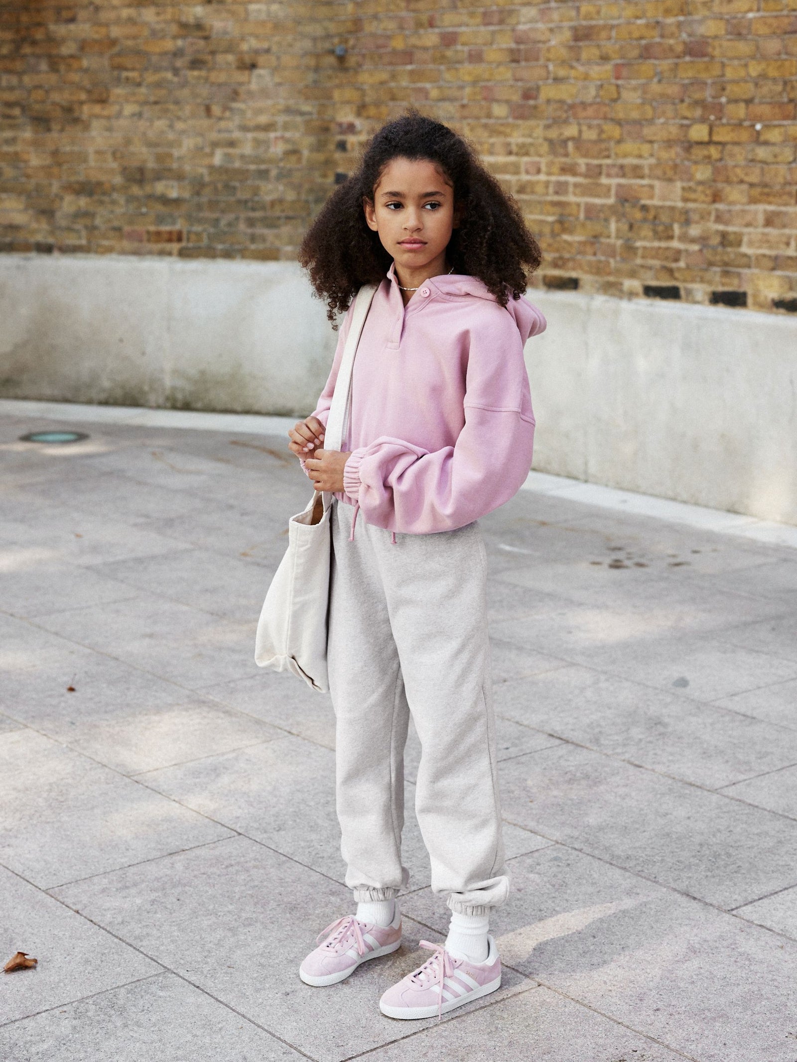 Grey Oversized 90s Joggers (3-16yrs)