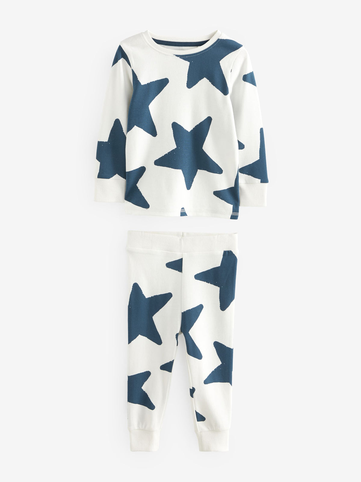 Blue/Navy Snuggle Pyjamas 3 Pack (9mths-10yrs)