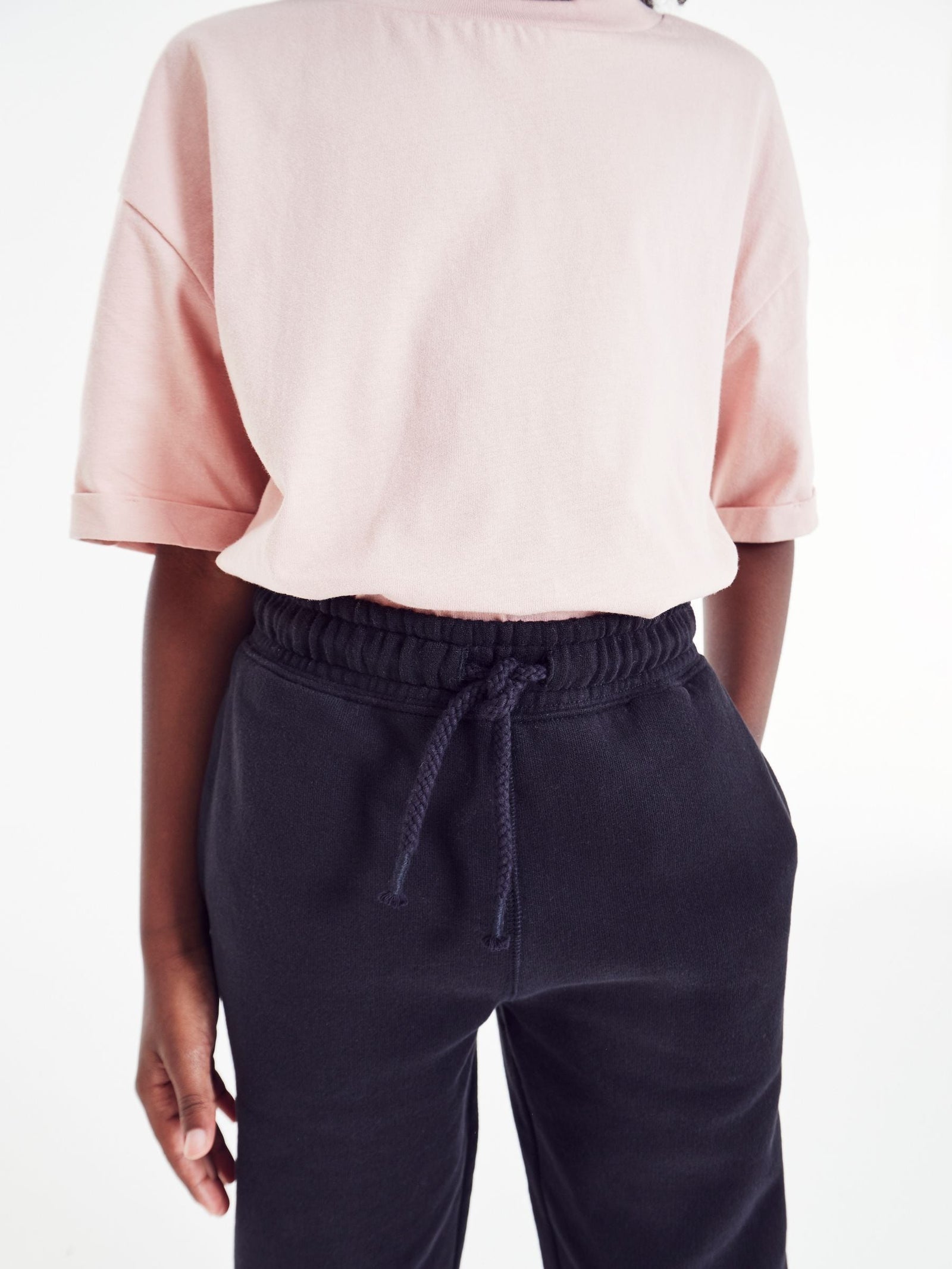 Black Oversized 90s Joggers (3-16yrs)