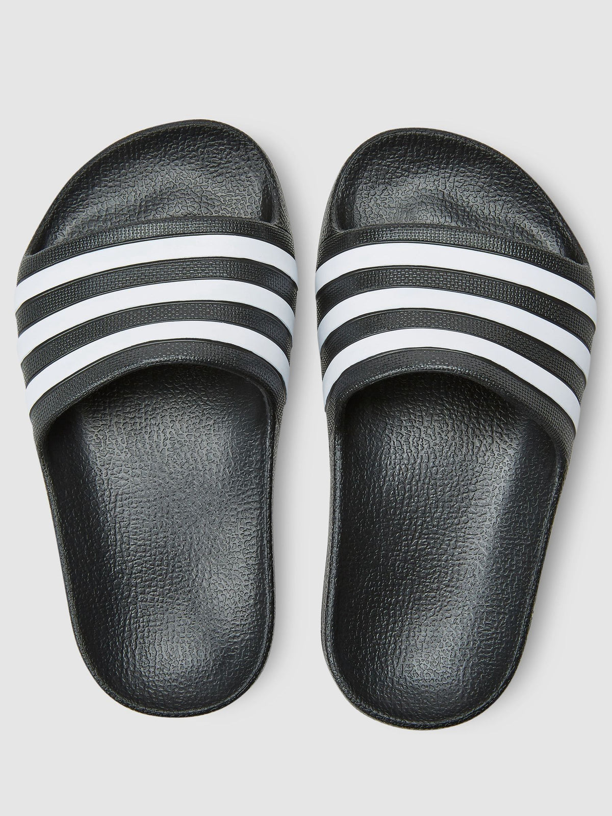adidas Black Adilette Kids Swim Sandals