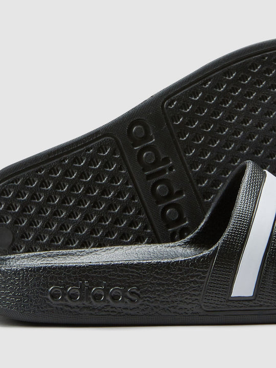 adidas Black Adilette Kids Swim Sandals