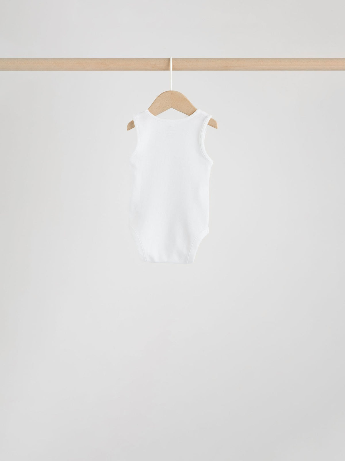 White 10 Pack Baby Vest Bodysuits