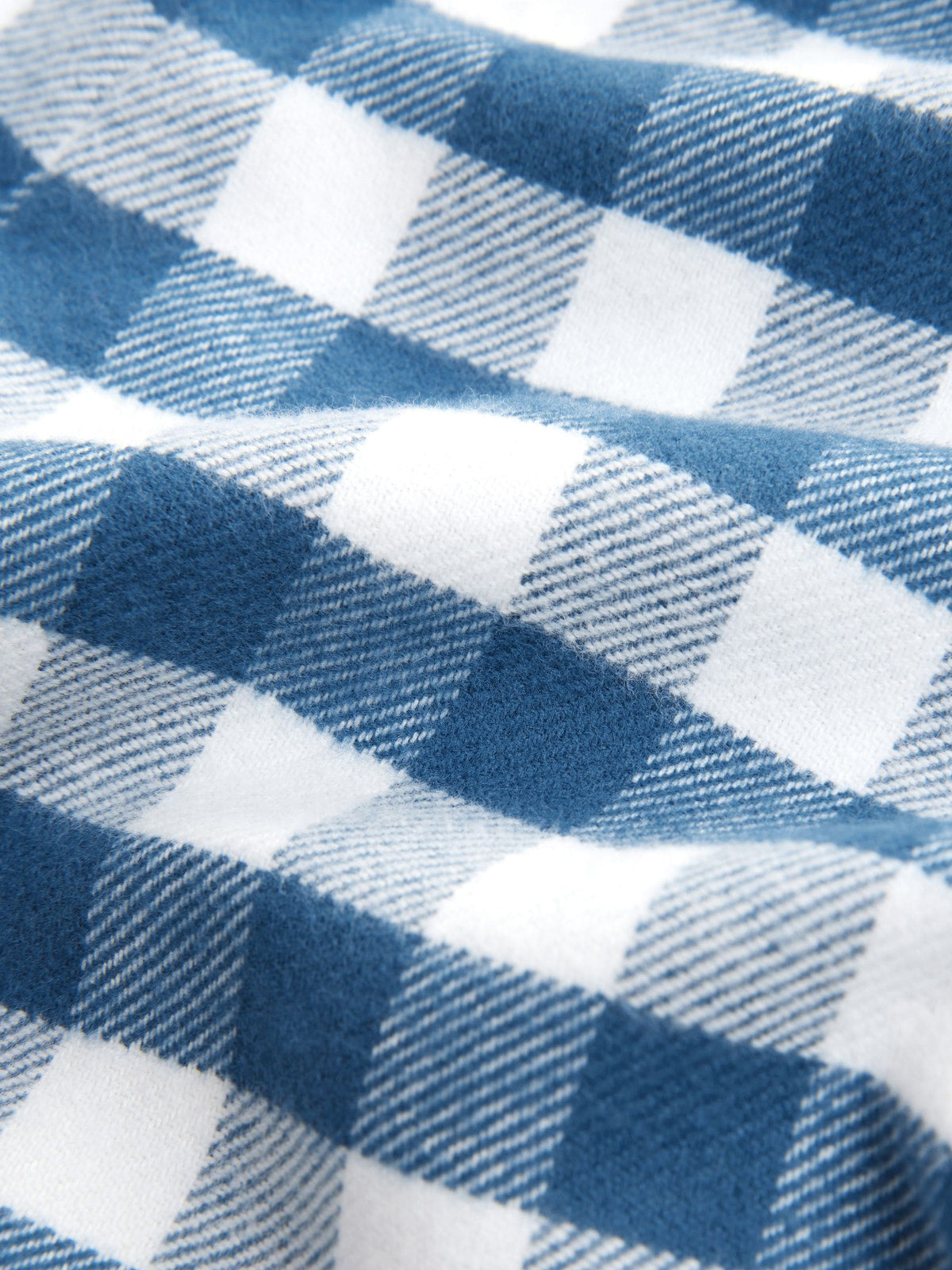 Blue/White Check Button Down Pyjamas (9mths-10yrs)
