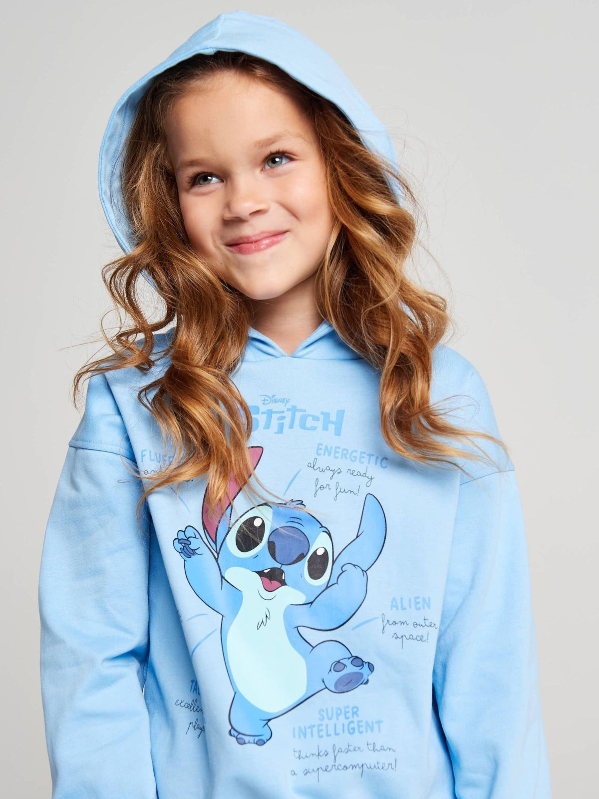 Brand Threads Blue Lilo & Stitch Sweatshirt and Jogger Set