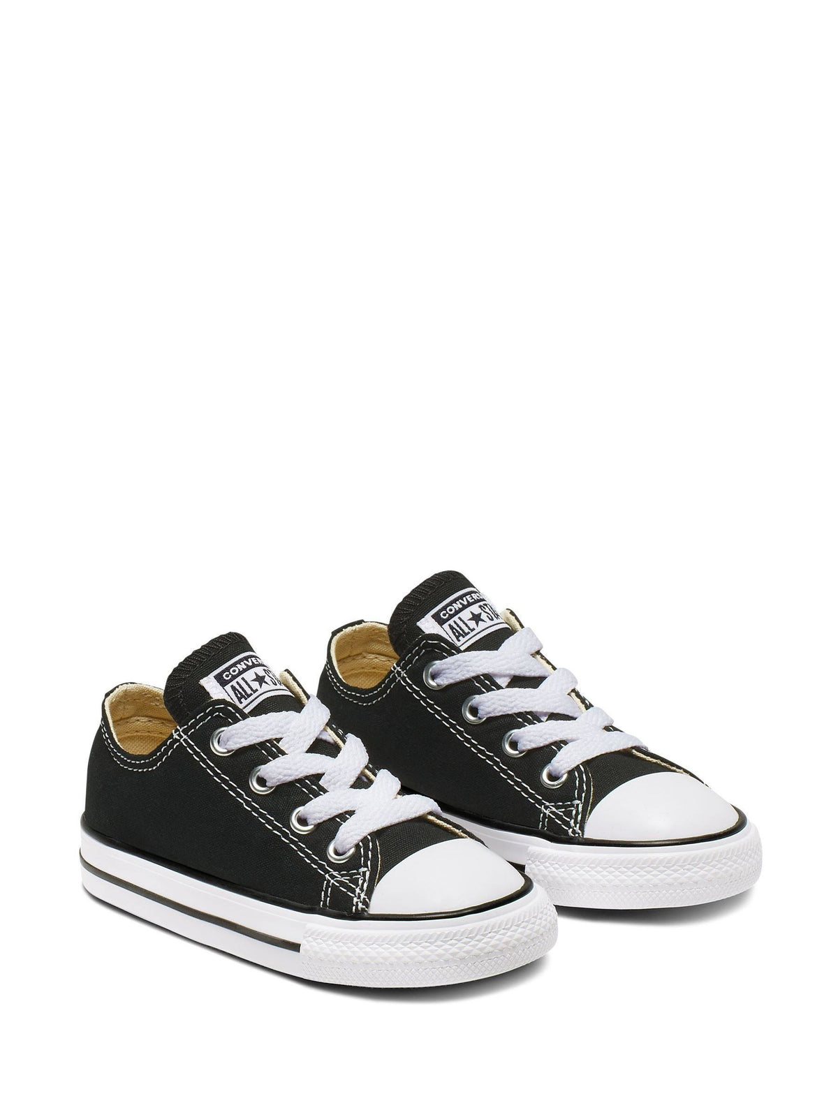 Converse Black Lace Up Chuck Taylor All Star Infant Trainers