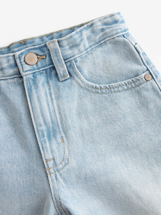 Mid Blue Wide Fit Authentic Jeans (3-16yrs)