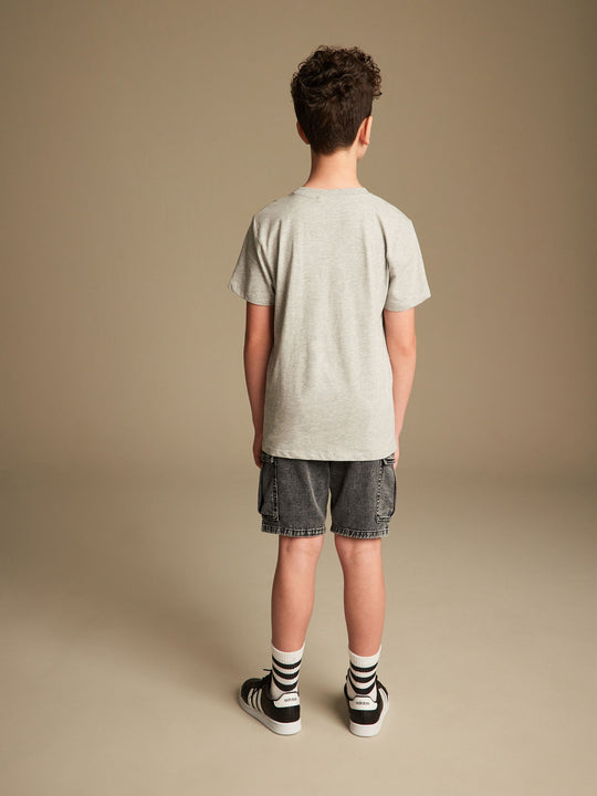 Grey Cargo Shorts (3-16yrs)