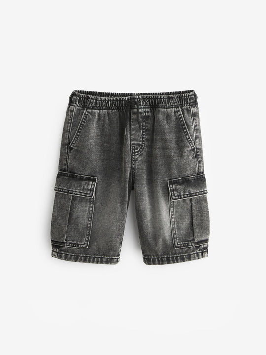 Grey Cargo Shorts (3-16yrs)