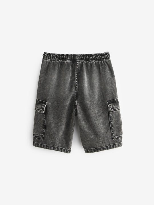 Grey Cargo Shorts (3-16yrs)