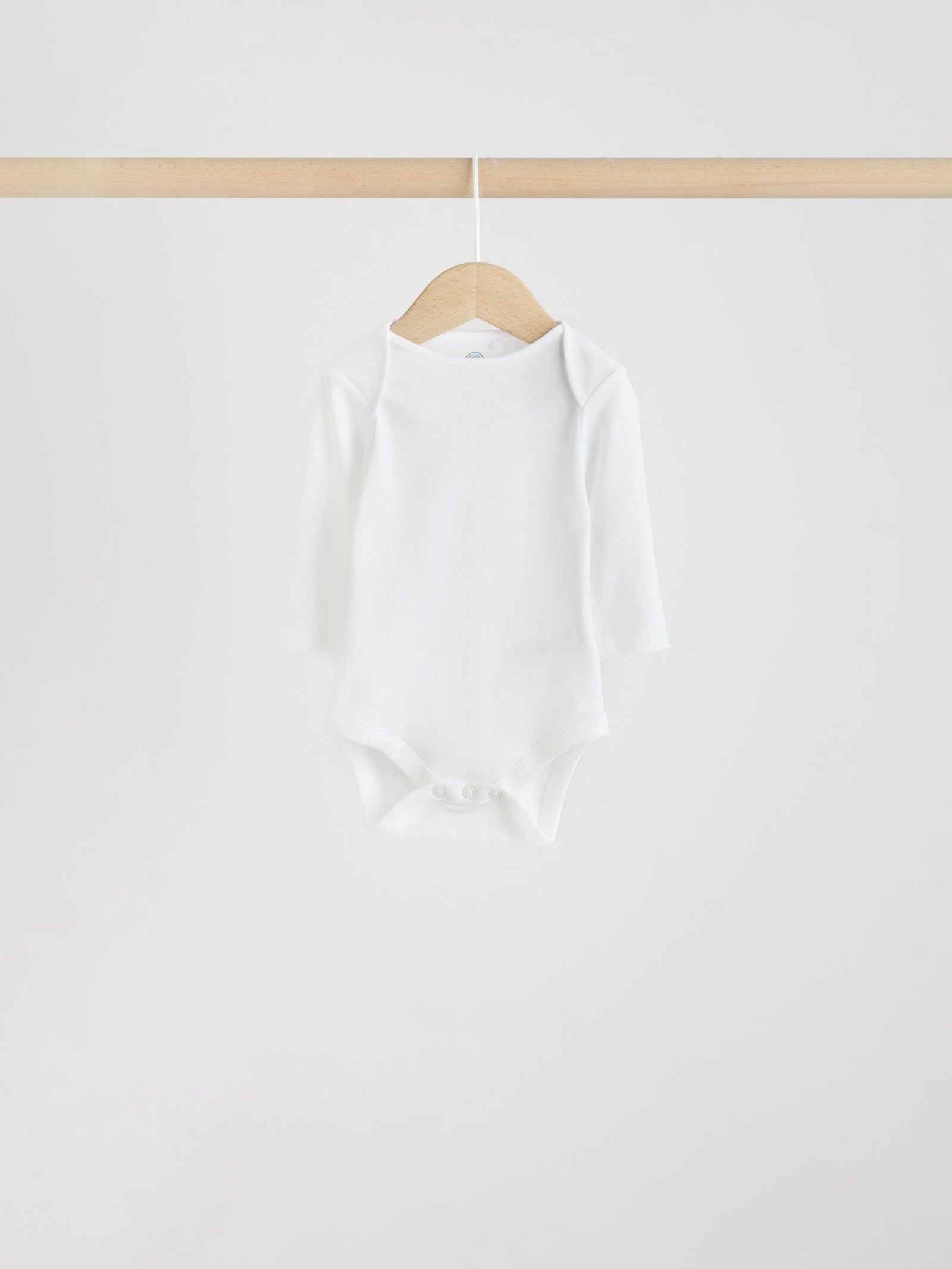 Blue 5 Pack Baby Long Sleeve Bodysuits