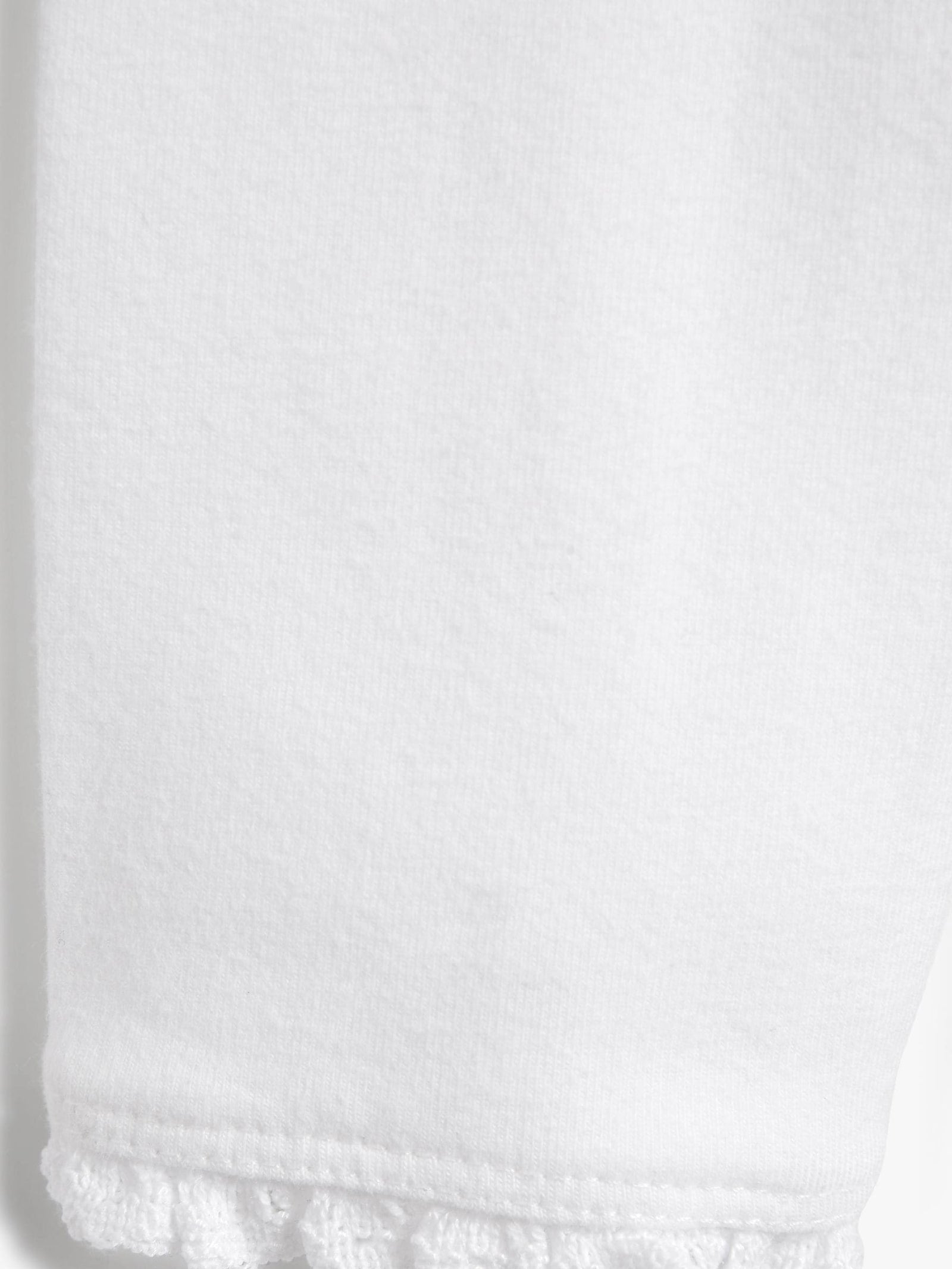 White Lace Trim Leggings (3mths-7yrs)
