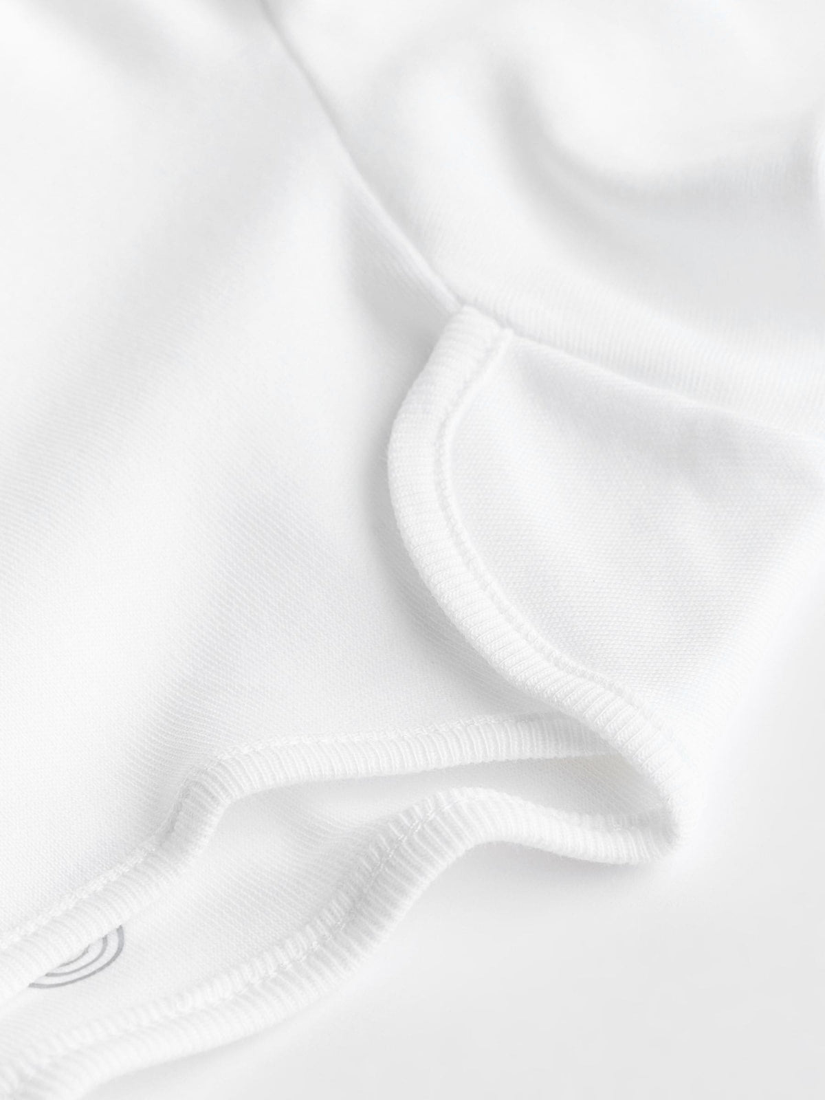 White 5 Pack Essential Baby Long Sleeve Bodysuits