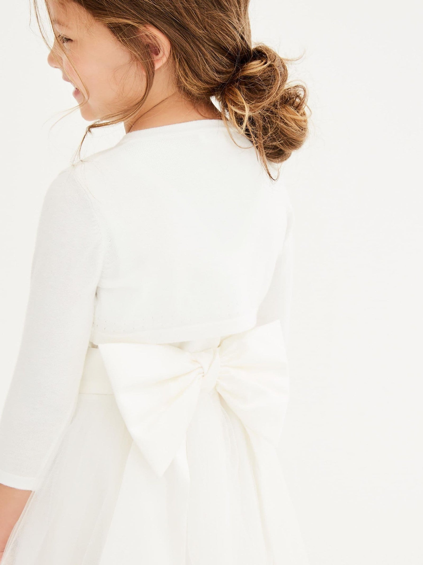 Ecru Occasion Shrug Cardigan (3mths-16yrs)