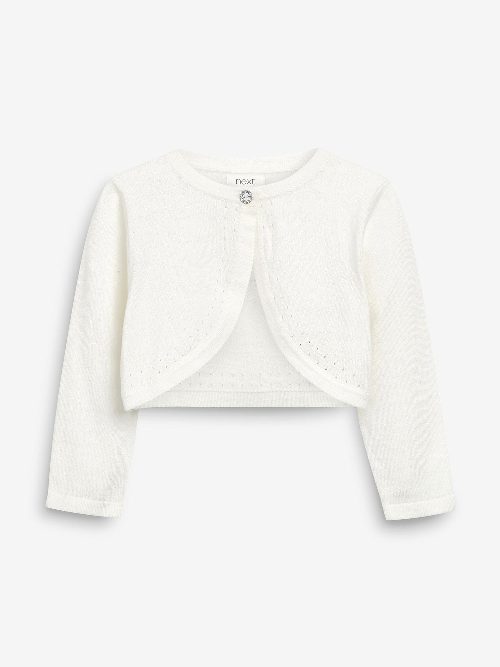 Ecru Occasion Shrug Cardigan (3mths-16yrs)