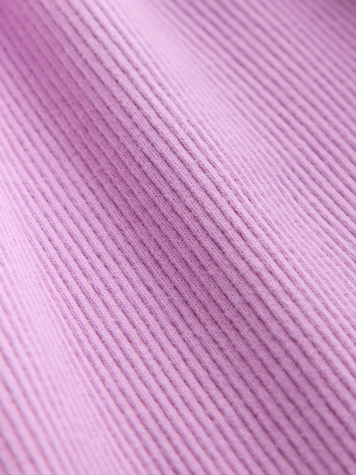 Lilac Bunny Embroidery Long Sleeve Ribbed Dress (3mths-7yrs)