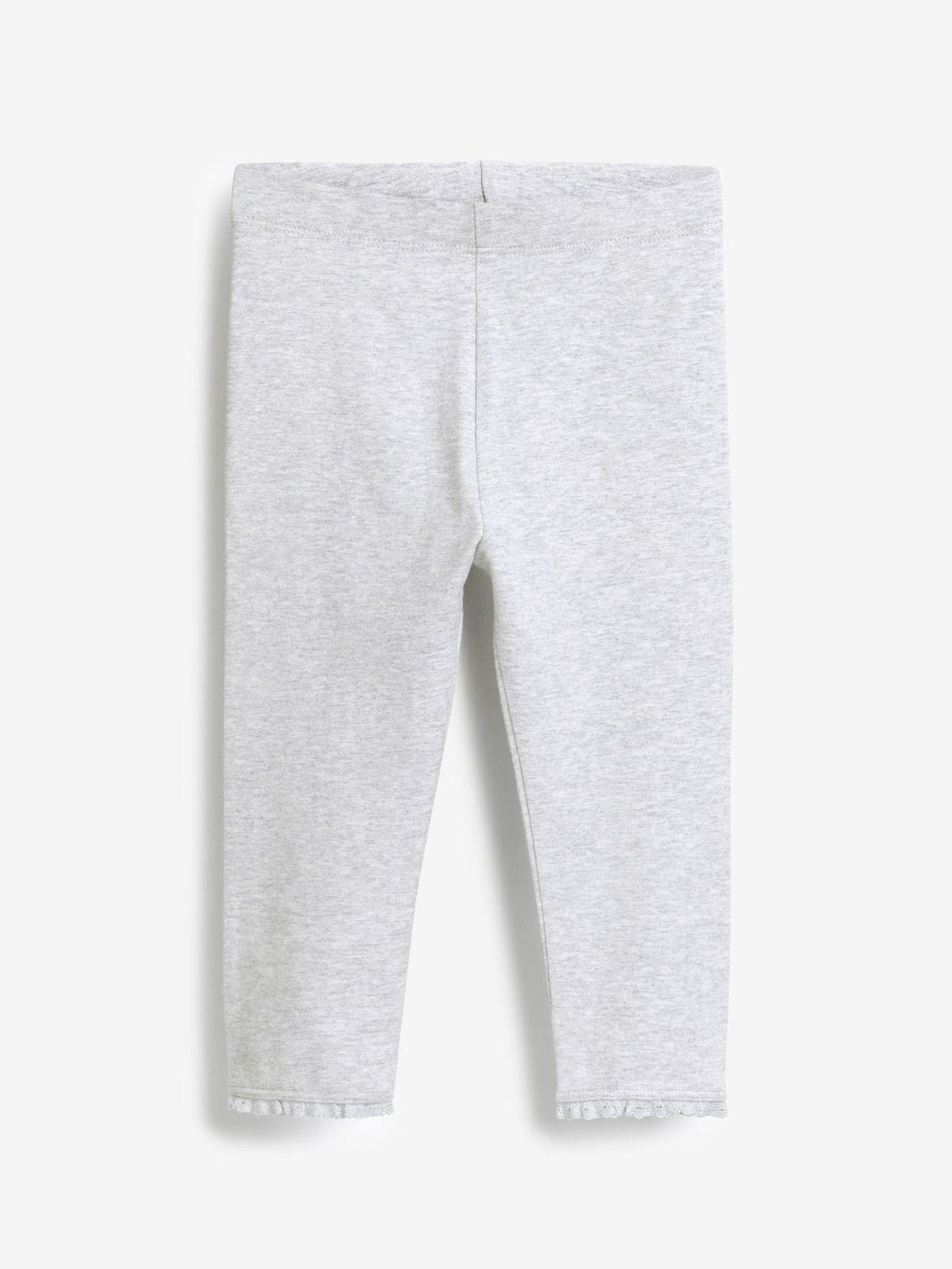 Grey Lace Trim Leggings (3mths-7yrs)