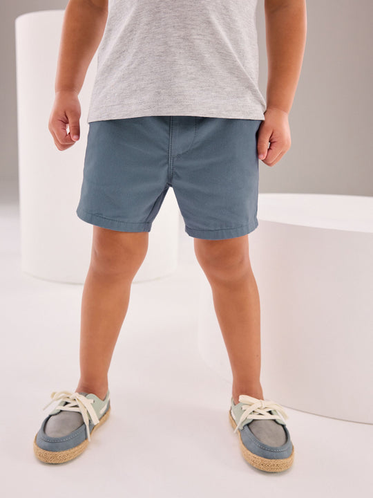 Mid Blue Chino Shorts (3mths-7yrs)