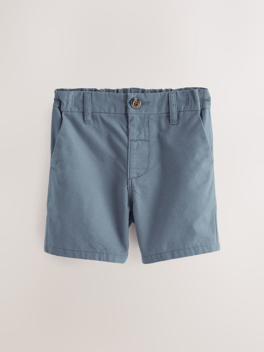 Mid Blue Chino Shorts (3mths-7yrs)