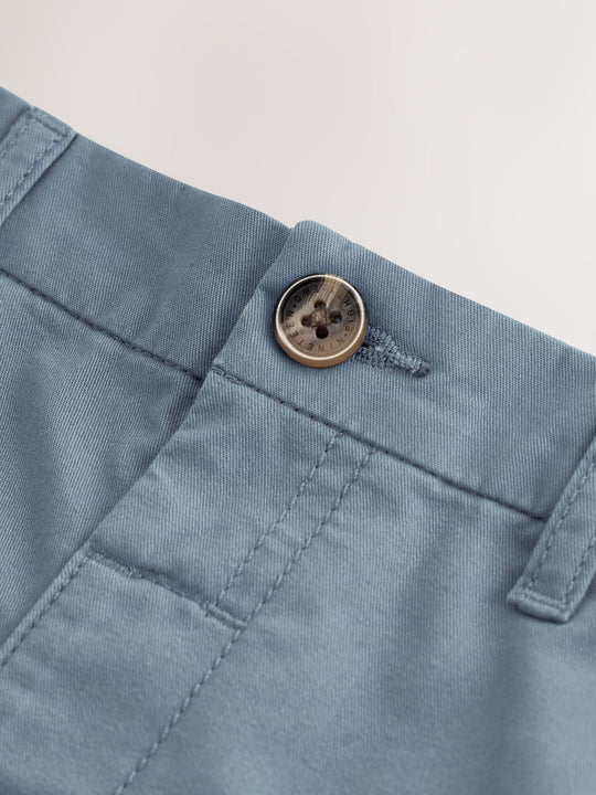 Mid Blue Chino Shorts (3mths-7yrs)