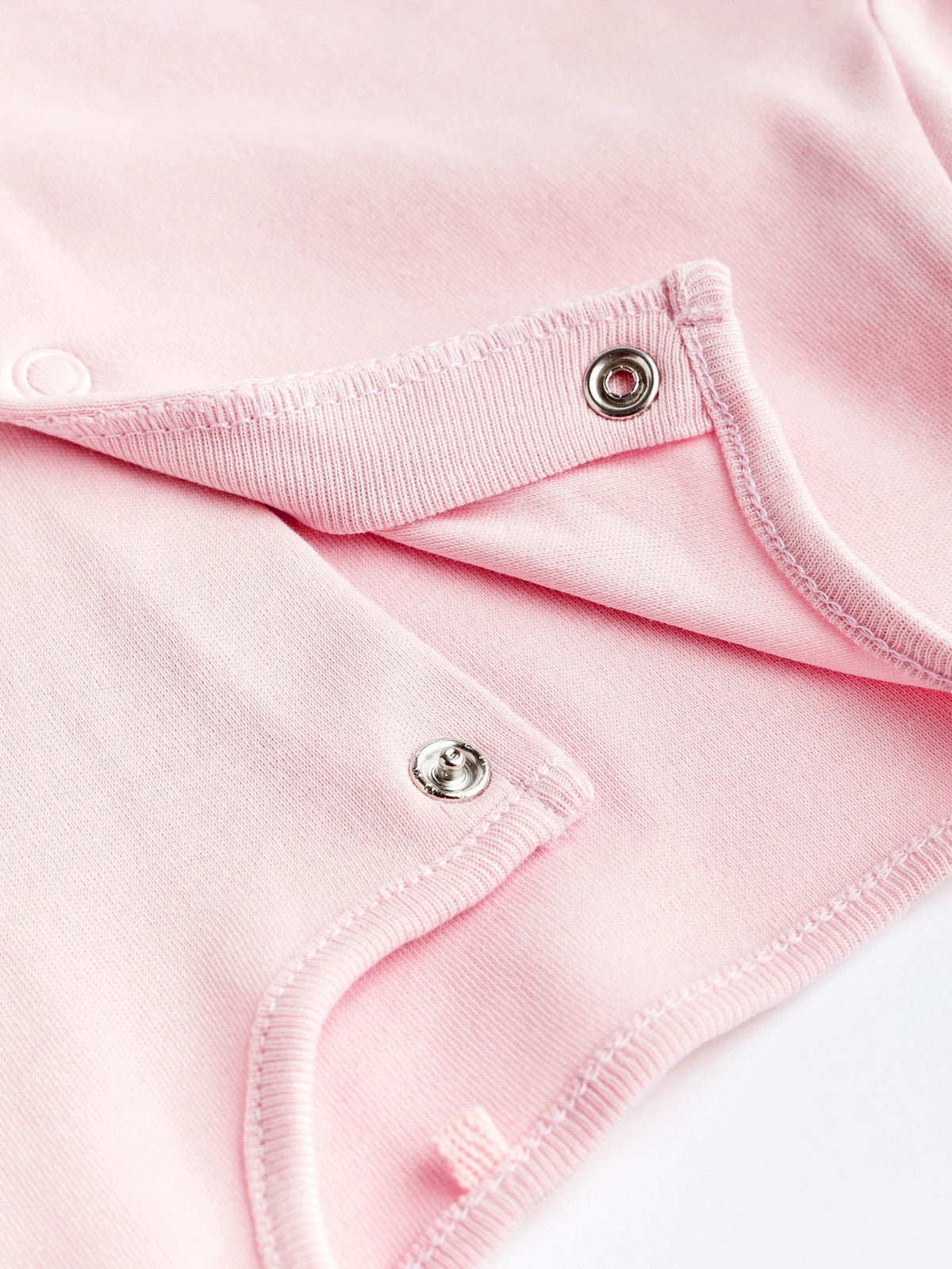 Pink/White 5 Pack Baby Sleepsuits (0-2yrs)