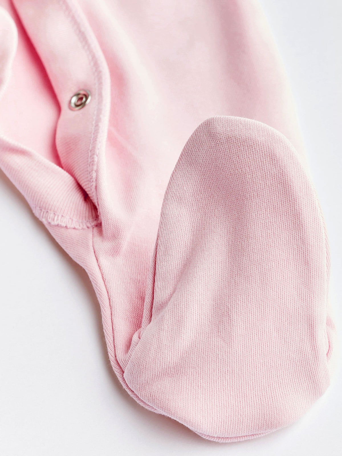 Pink/White 5 Pack Baby Sleepsuits (0-2yrs)