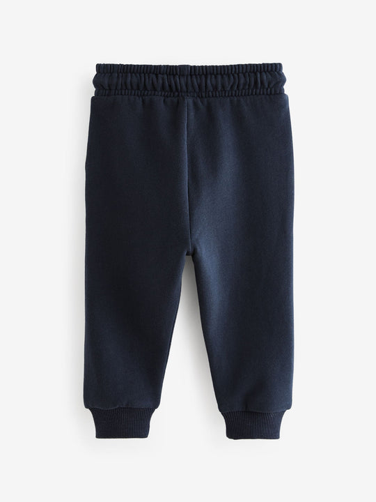 Navy Slim Fit Soft Touch Jersey Joggers (3mths-7yrs)