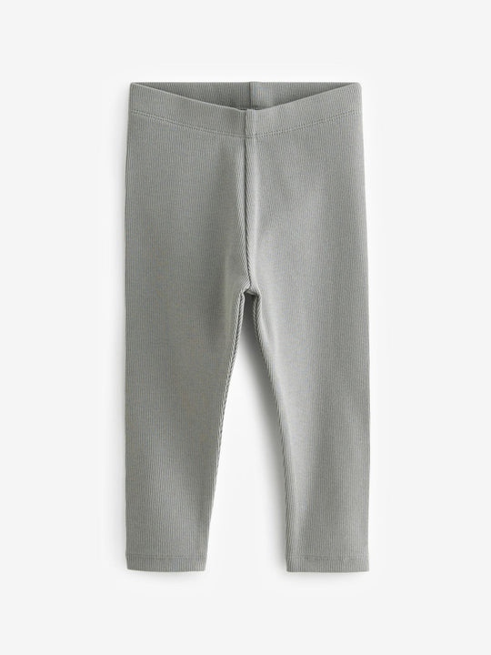 Blue/Charcoal Leggings 3 Pack (3mths-7yrs)