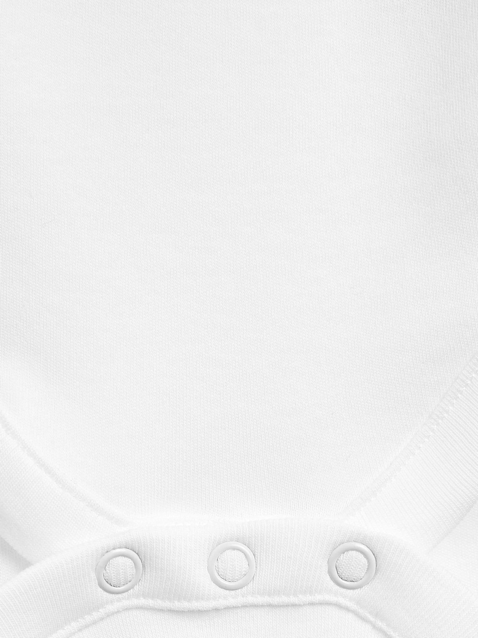 White Essential 1pc Baby Short Sleeve Bodysuits