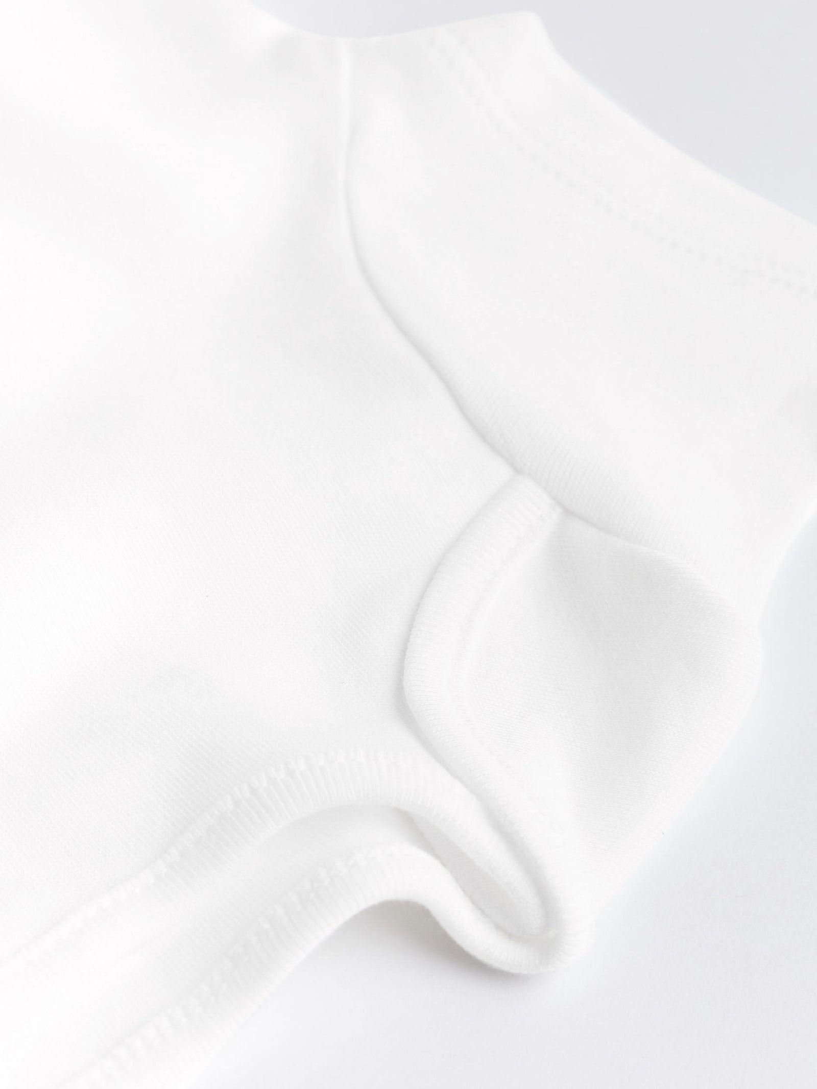 White Essential 7 Pack Short Sleeve Bodysuits