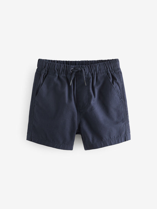 Navy Blue Pull On Shorts (3mths-7yrs)