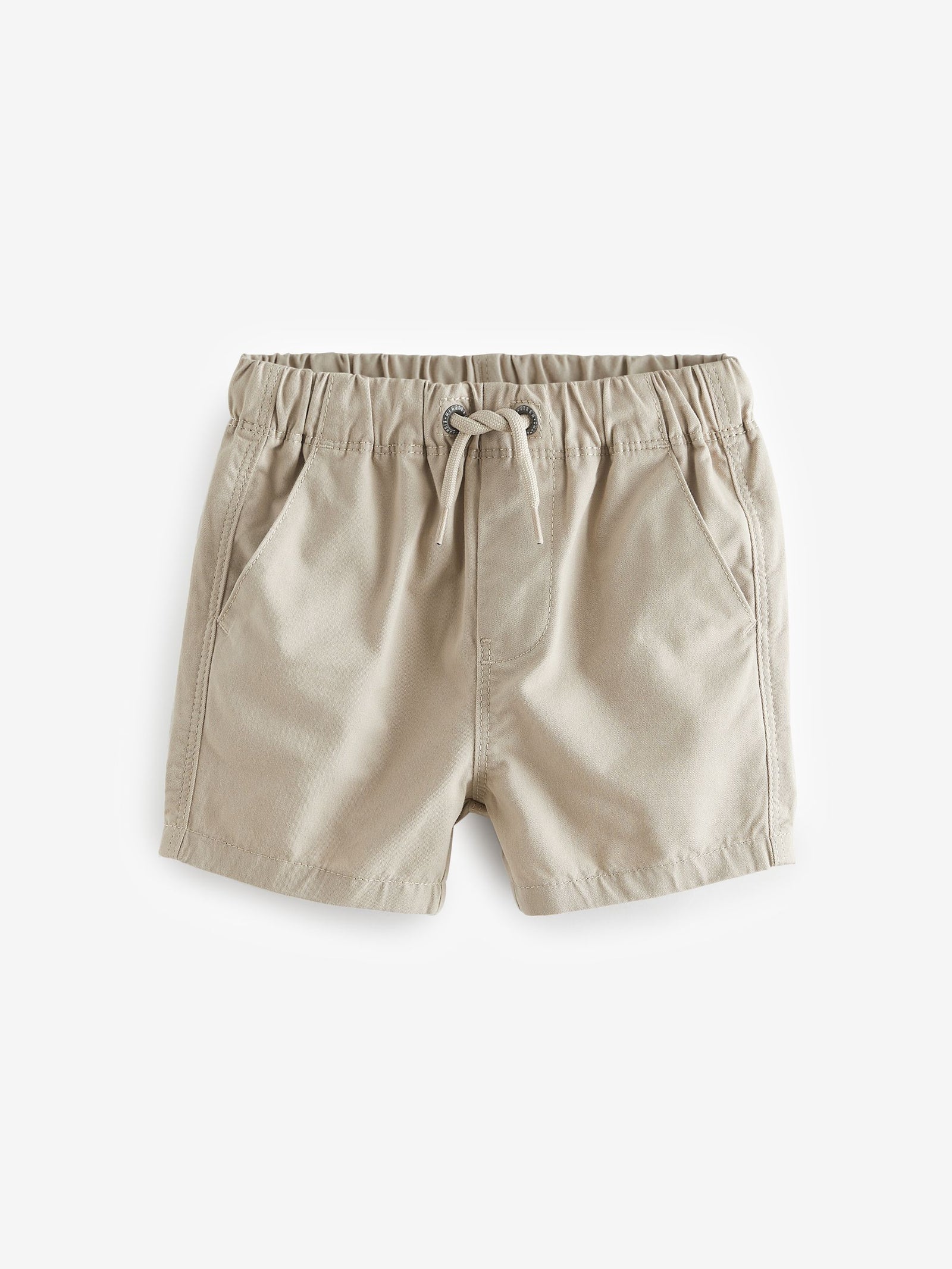 Stone Cream Pull On Shorts (3mths-7yrs)