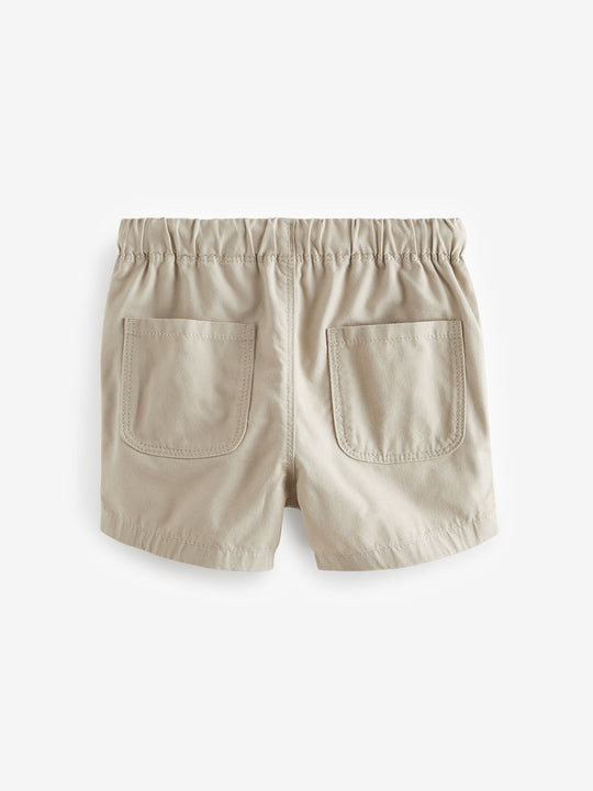 Stone Cream Pull On Shorts (3mths-7yrs)