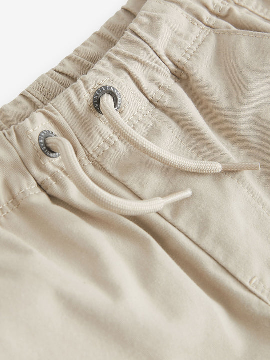 Stone Cream Pull On Shorts (3mths-7yrs)