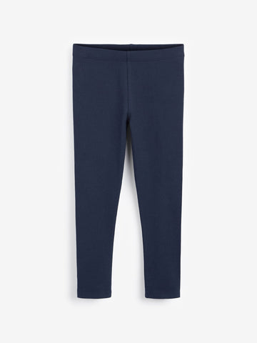 Blue Navy Regular Fit Leggings