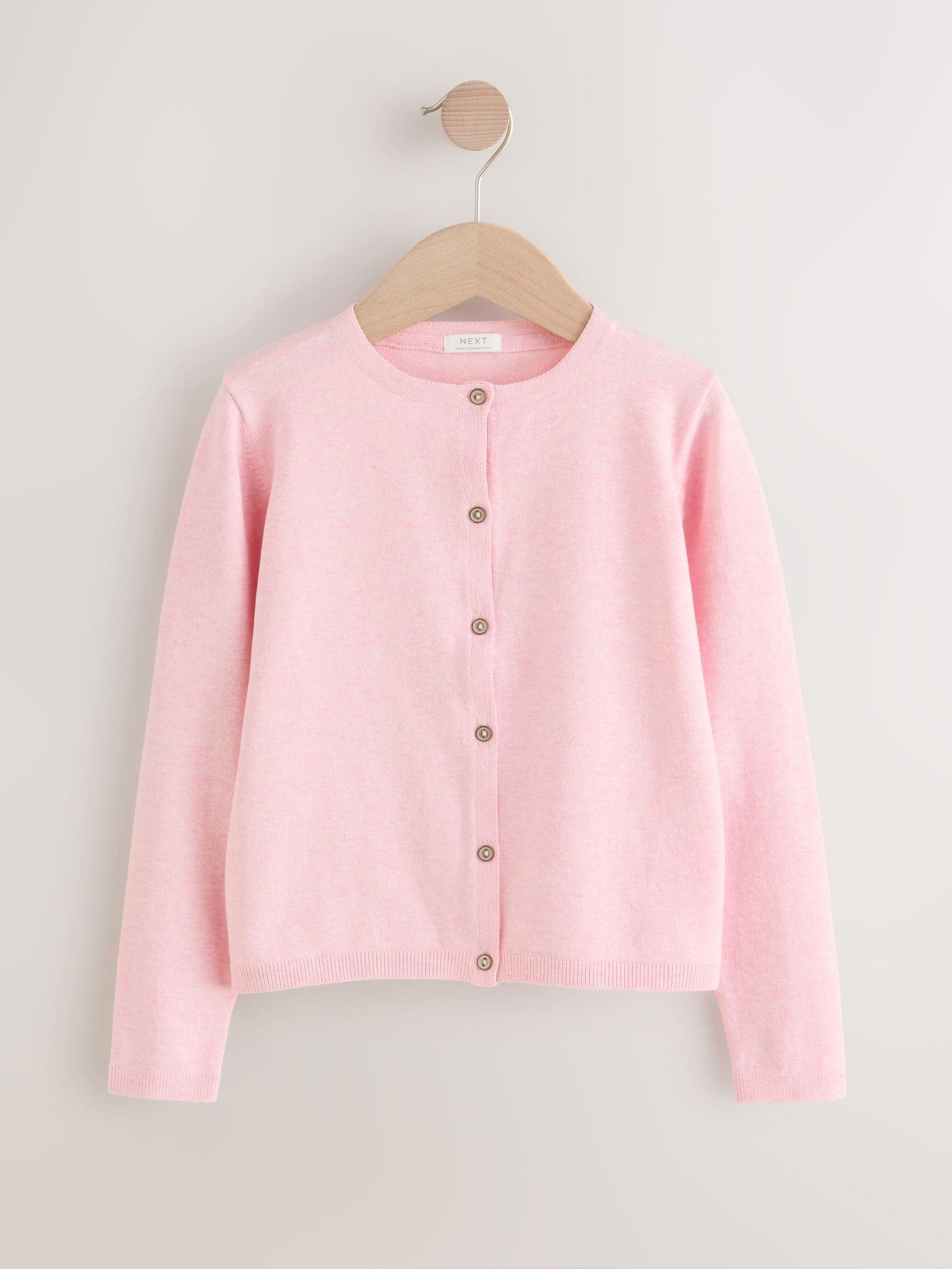 Pink Marl Cardigan (3mths-10yrs)