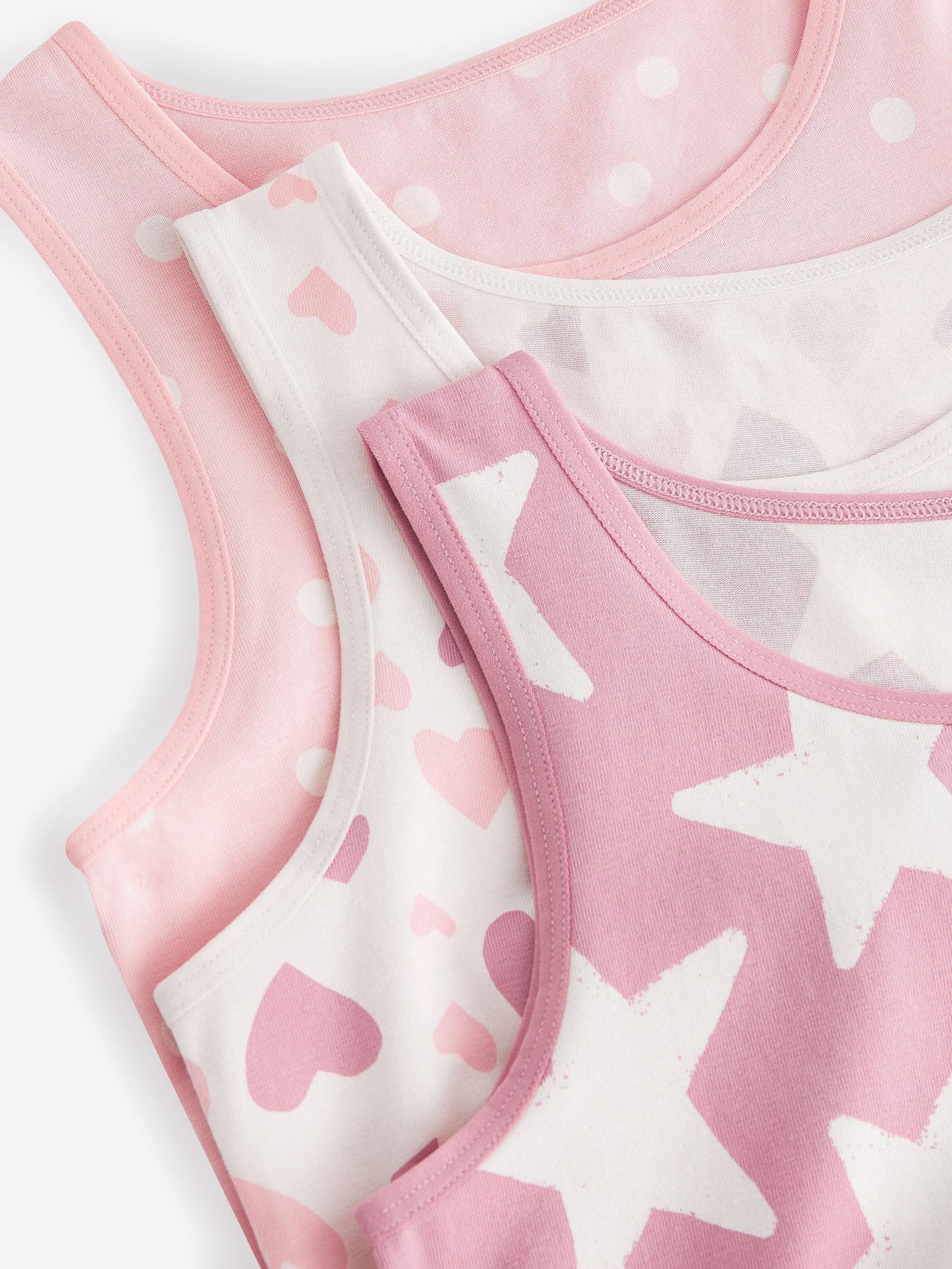 Pink Fairy Vests 3 Pack (1.5-16yrs)