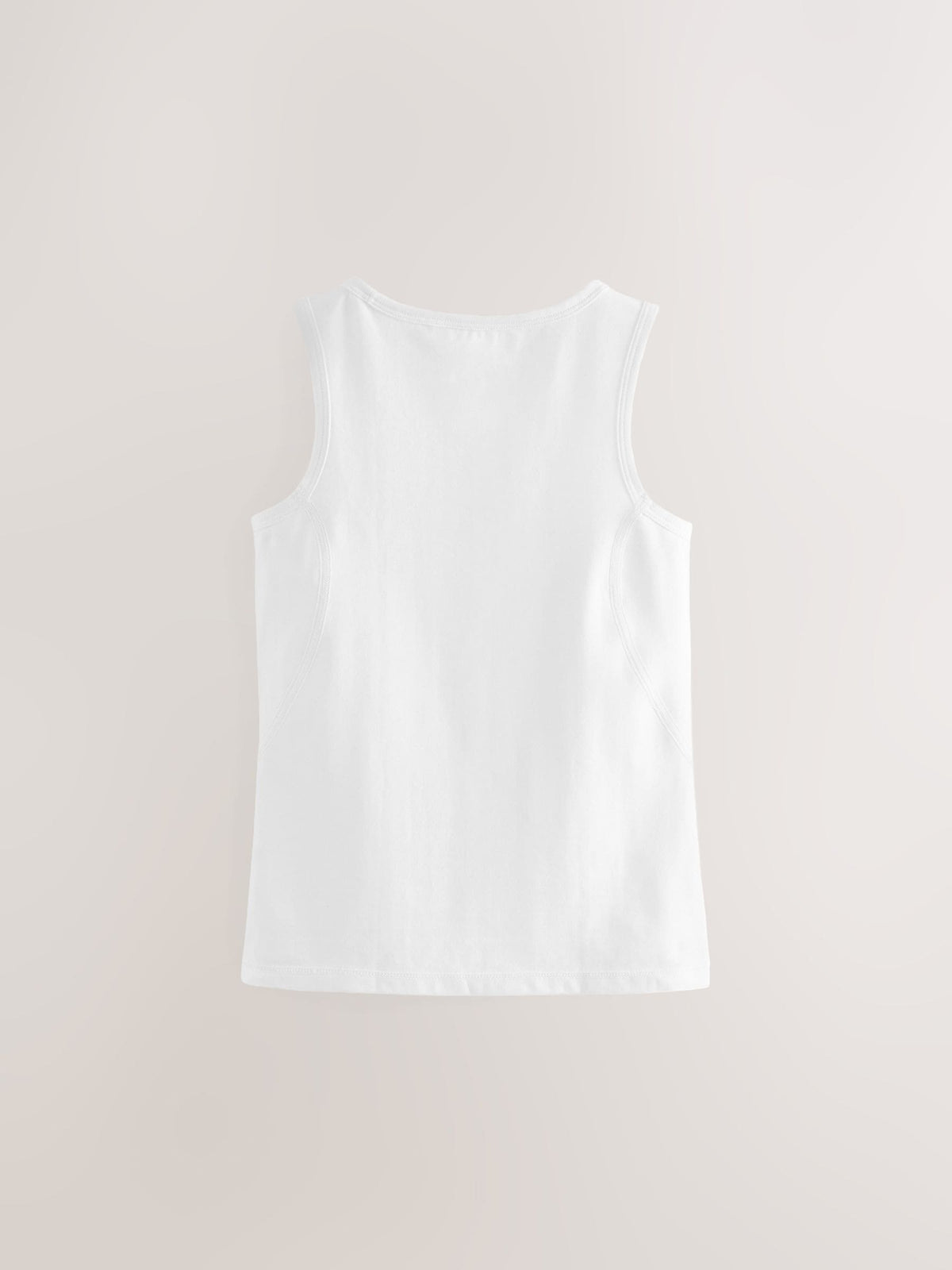 White Kind to Skin 3 Pack Vests (1.5-12yrs)