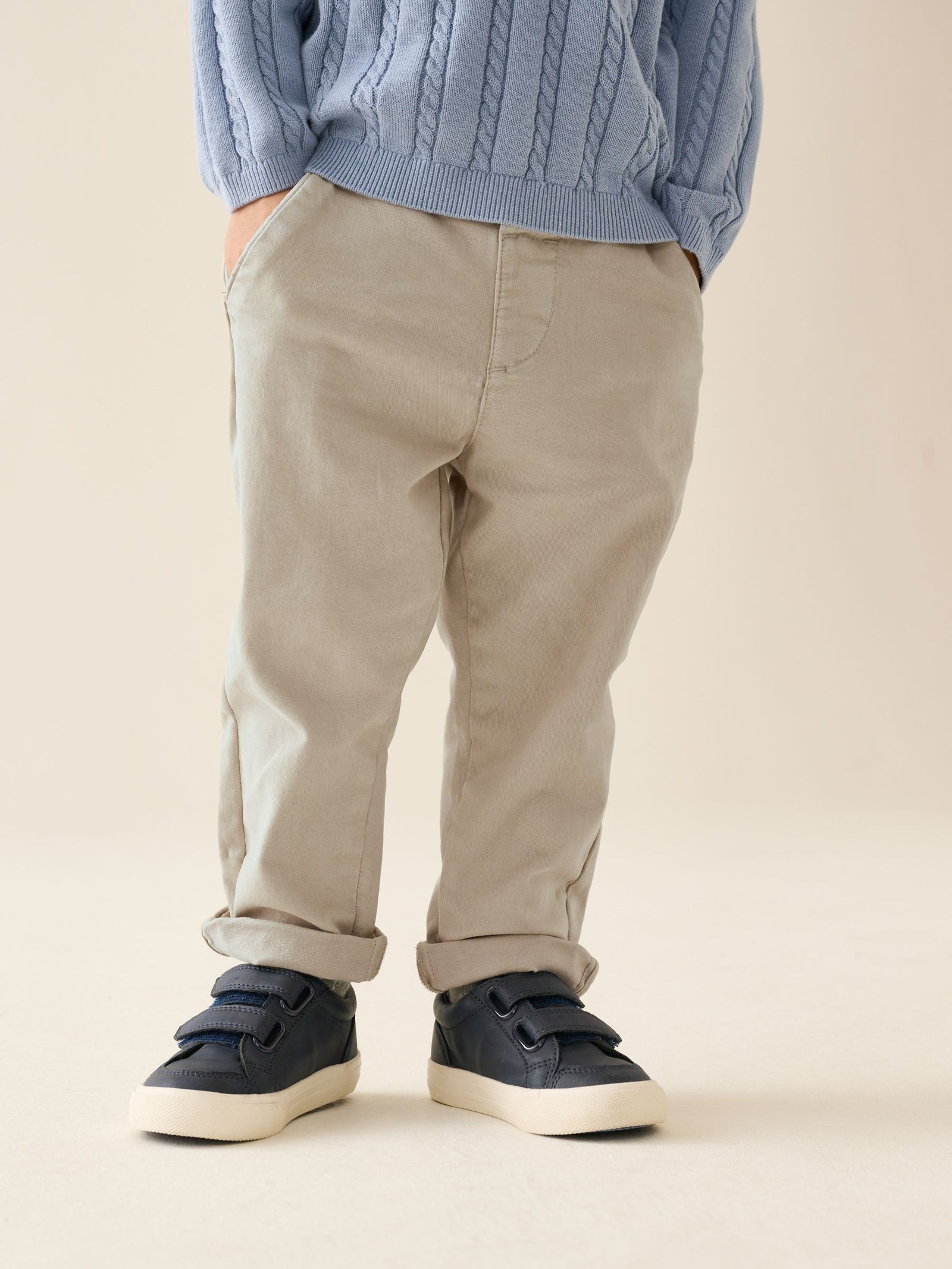Stone Stretch Chino Trousers (3mths-7yrs)
